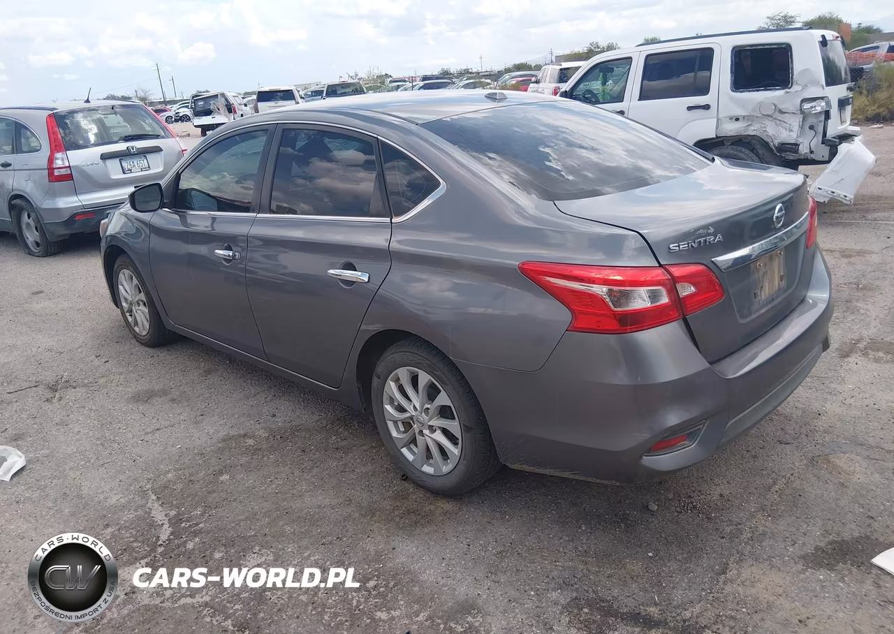2019 Nissan Sentra Sv VIN:3N1AB7AP1KL620917 - 3