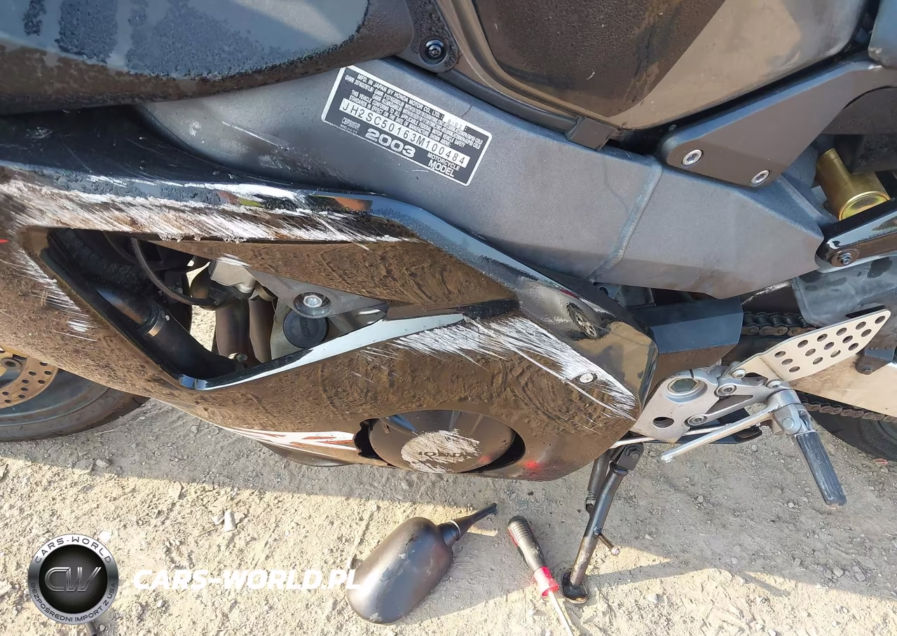 2003 Honda Cbr900 Rr VIN:JH2SC50163M100484 - 9