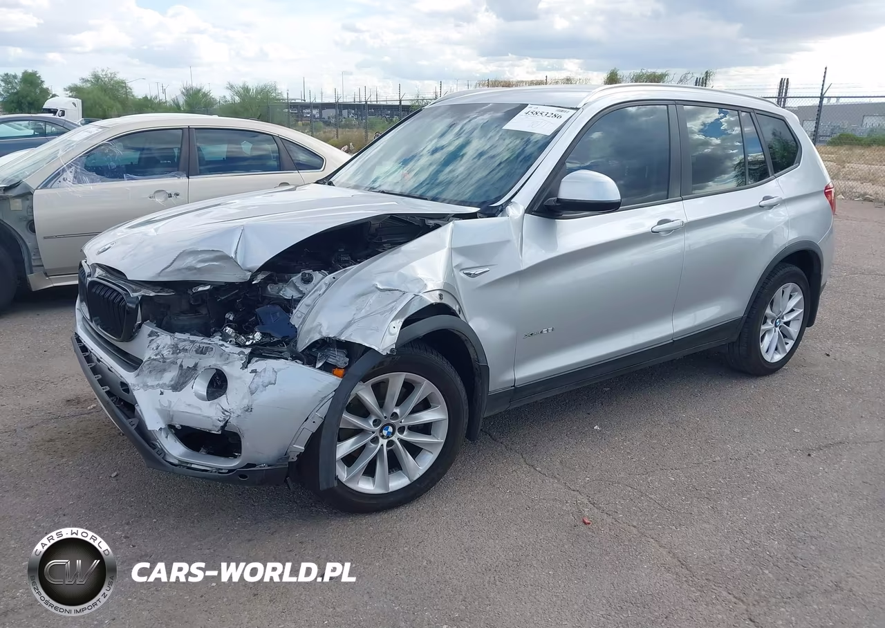 2017 BMW X3 xDrive28I VIN:5UXWX9C3XH0W80032 - 2