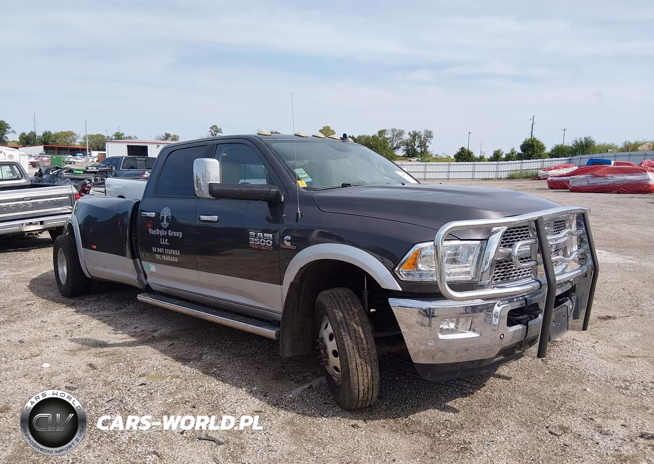 2018 Ram 3500 Laramie 4X4 8' Box