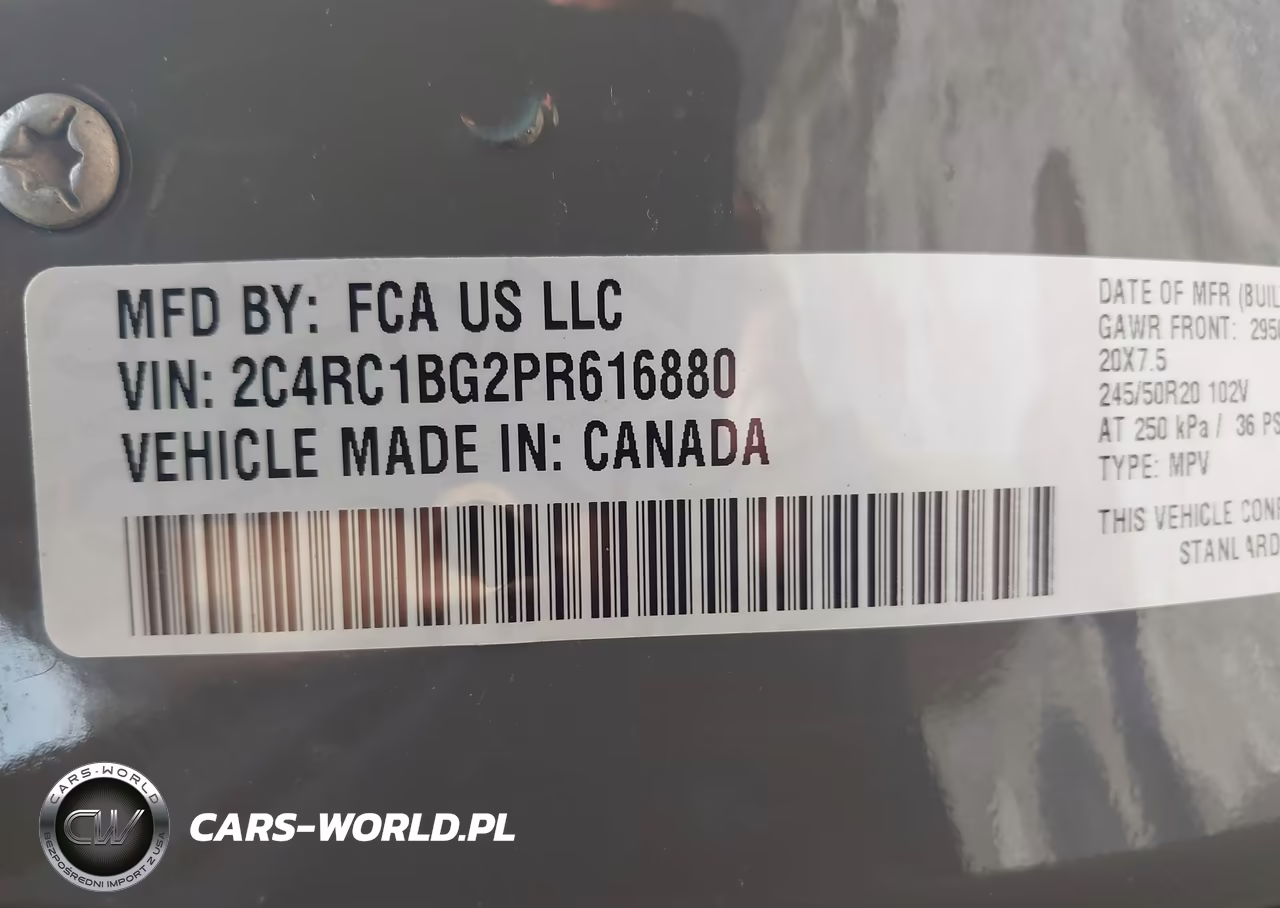 2023 Chrysler Pacifica Touring L VIN:2C4RC1BG2PR616880 - 9