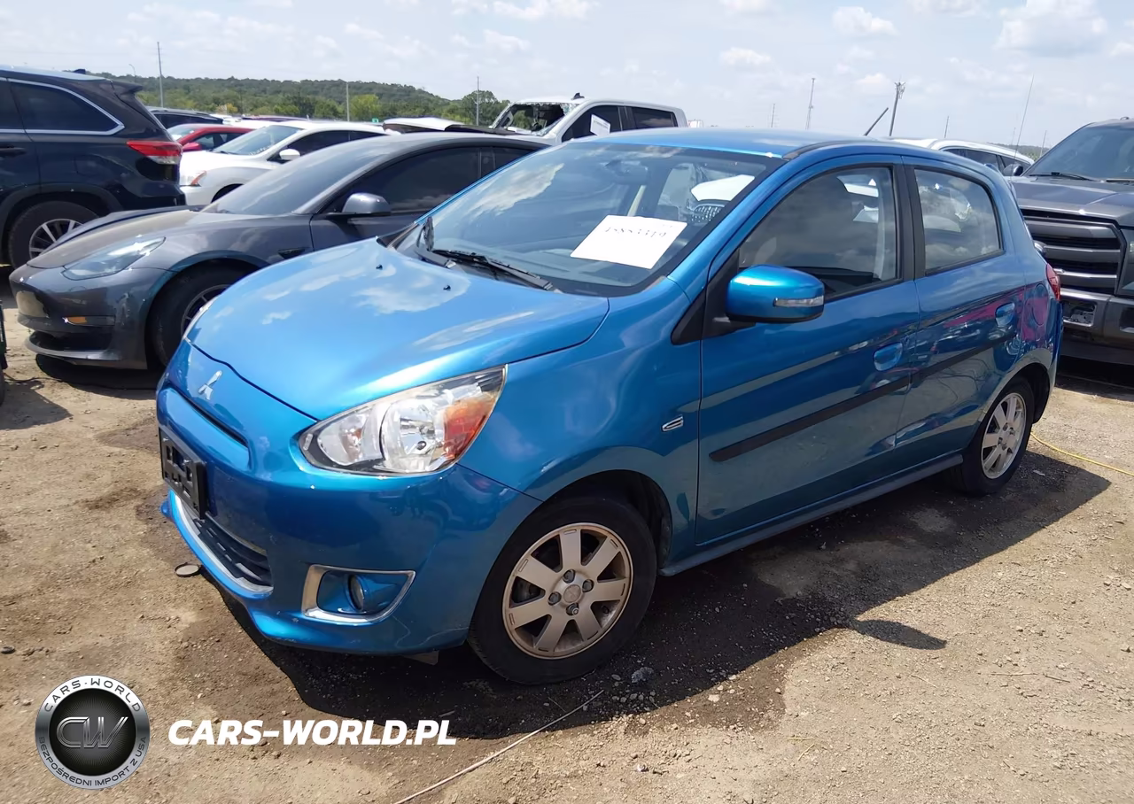 2015 Mitsubishi Mirage Es VIN:ML32A4HJ5FH049895 - 2