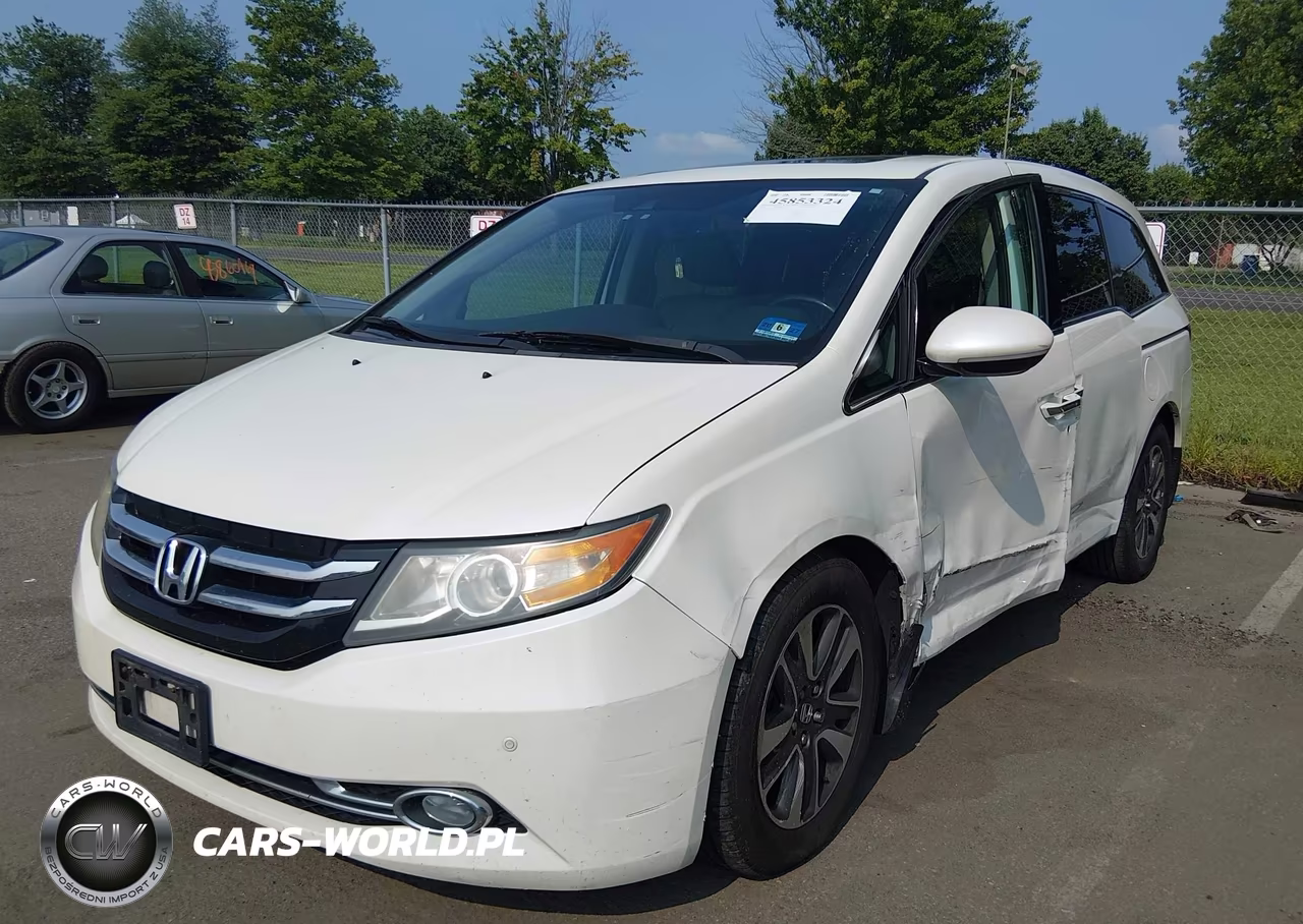 2016 Honda Odyssey Touring-Touring Elite VIN:5FNRL5H93GB045735 - 2