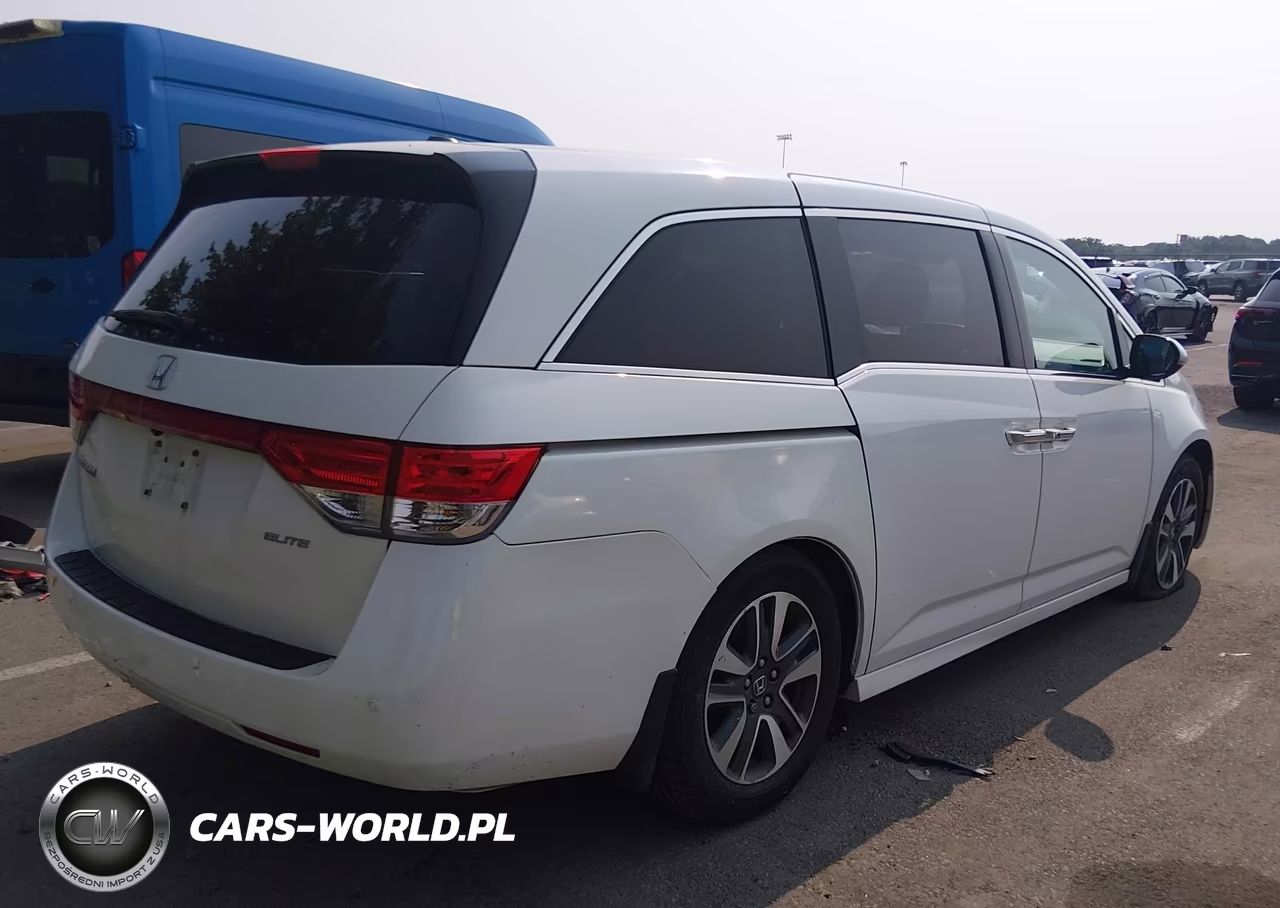 2016 Honda Odyssey Touring-Touring Elite VIN:5FNRL5H93GB045735 - 4