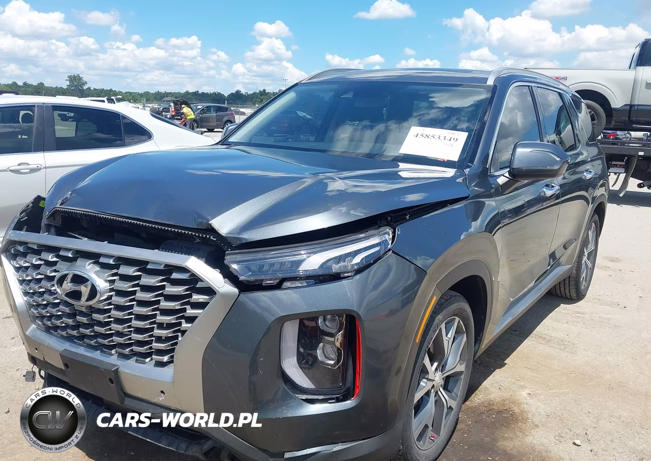 2021 Hyundai Palisade Sel VIN:KM8R4DHE2MU239644 - 2