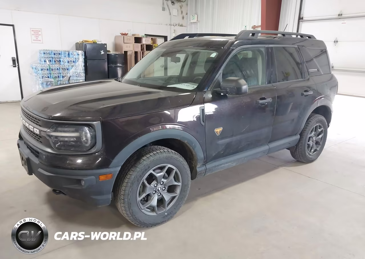 2021 Ford Bronco Sport Badlands VIN:3FMCR9D93MRB17606 - 2