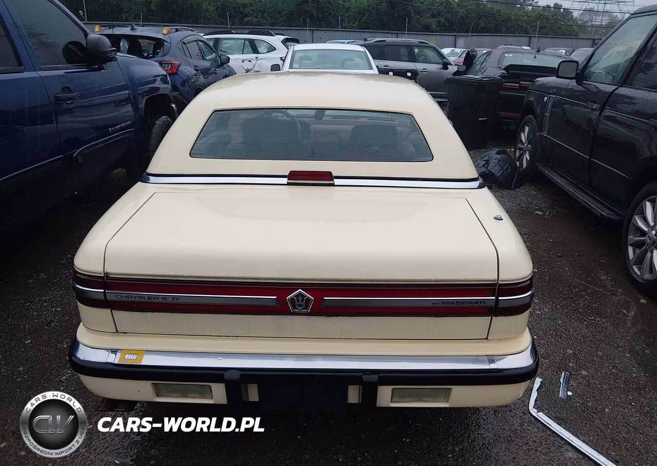 1989 Chrysler Tc By Maserati VIN:ZC2FR1100KB204237 - 16