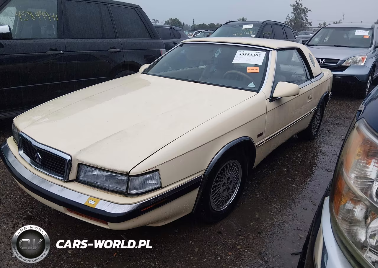 1989 Chrysler Tc By Maserati VIN:ZC2FR1100KB204237 - 2