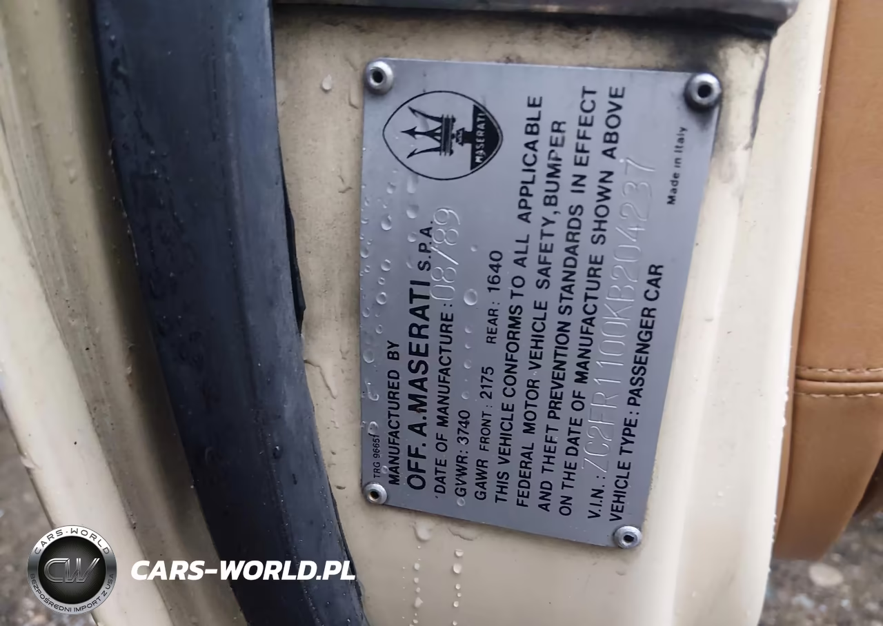 1989 Chrysler Tc By Maserati VIN:ZC2FR1100KB204237 - 9