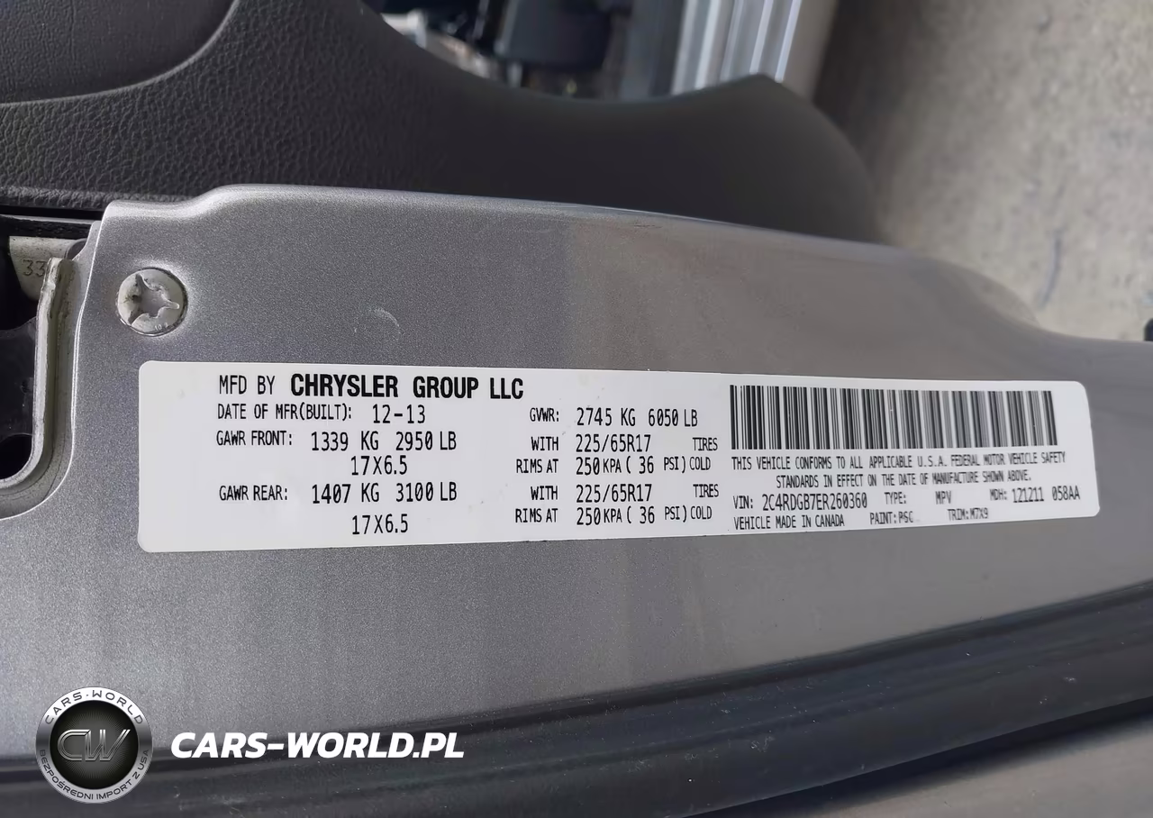 2014 Dodge Grand Caravan Se VIN:2C4RDGBG7ER260360 - 9