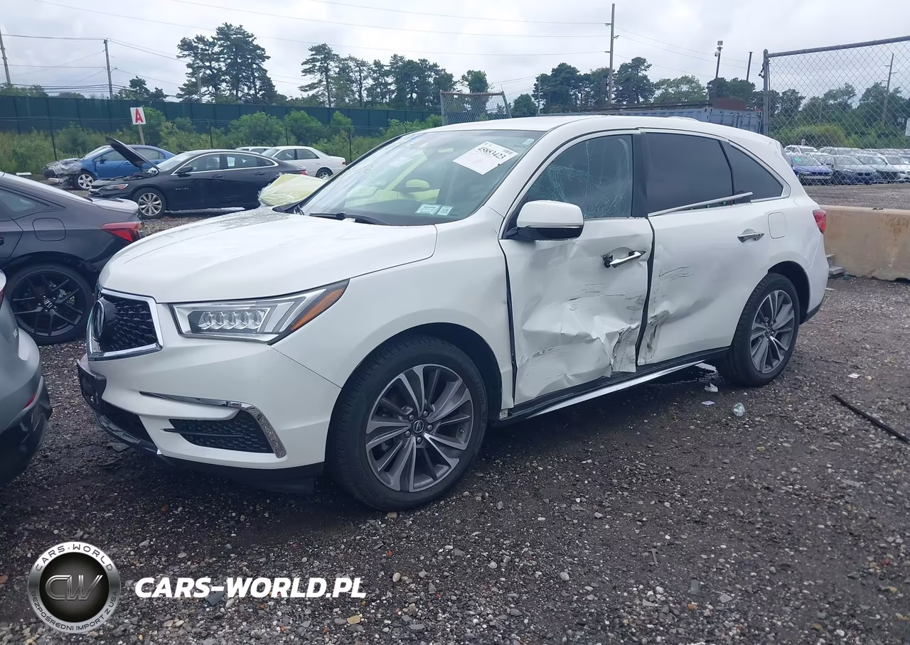 2019 Acura Mdx Tech Pkg VIN:5J8YD4H54KL034511 - 2
