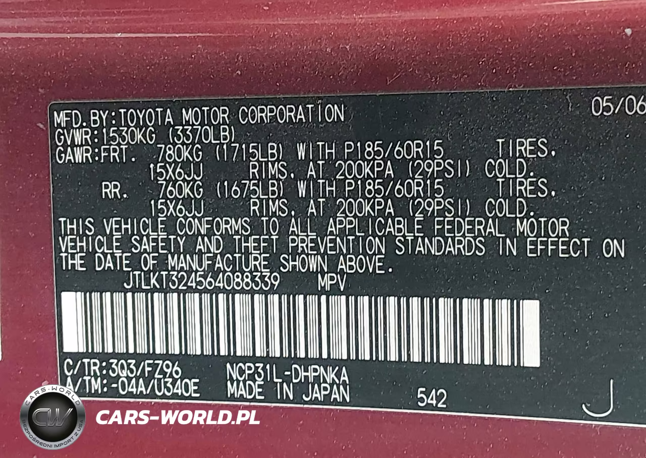 2006 Scion Xb VIN:JTLKT324564088339 - 9