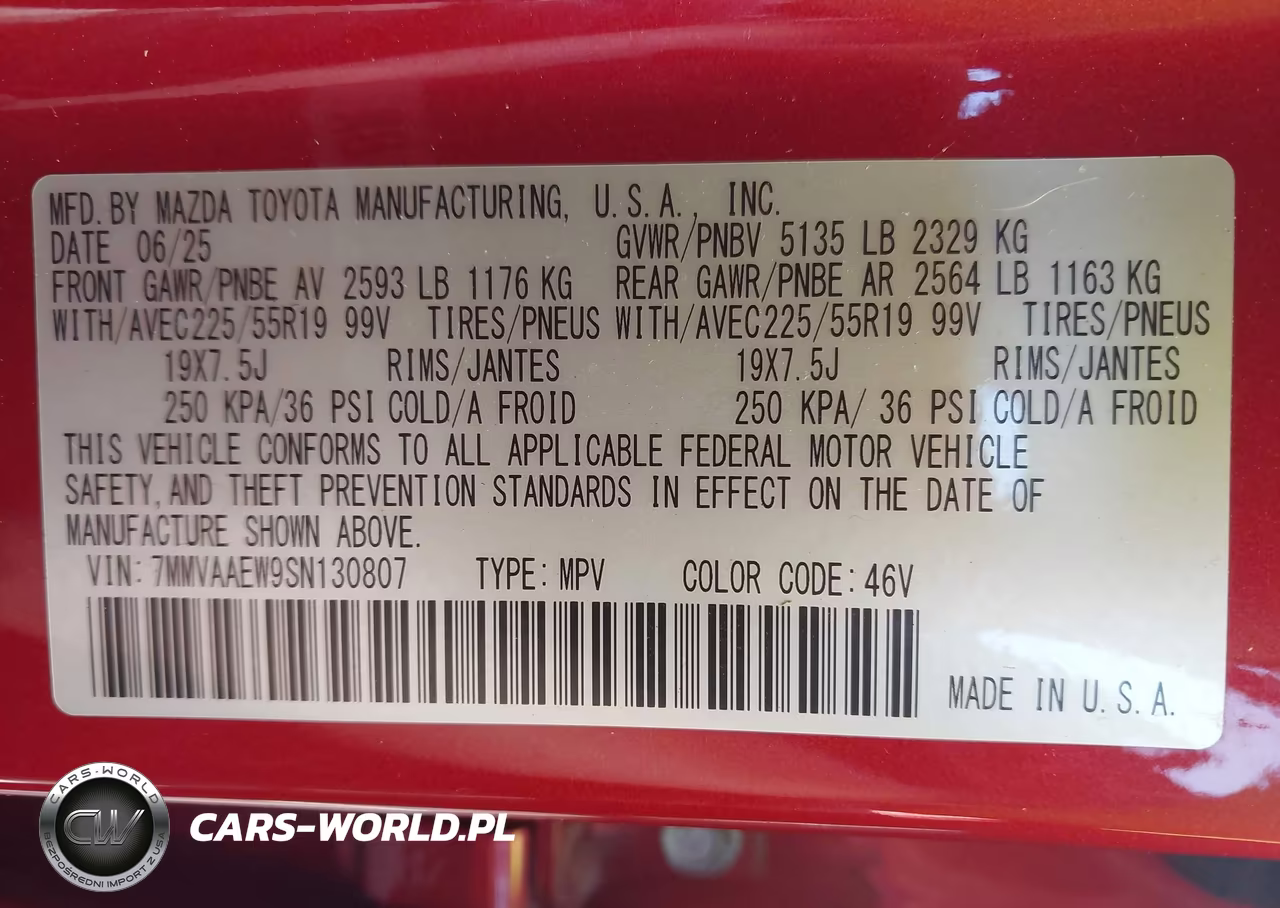 2025 Mazda Cx-50 Hybrid Premium Plus Package VIN:7MMVAAEW9SN130807 - 9