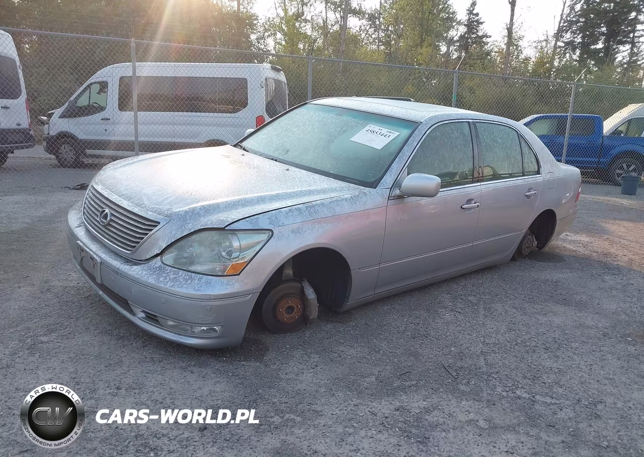 2005 Lexus Ls 430 VIN:JTHBN36F955010834 - 2