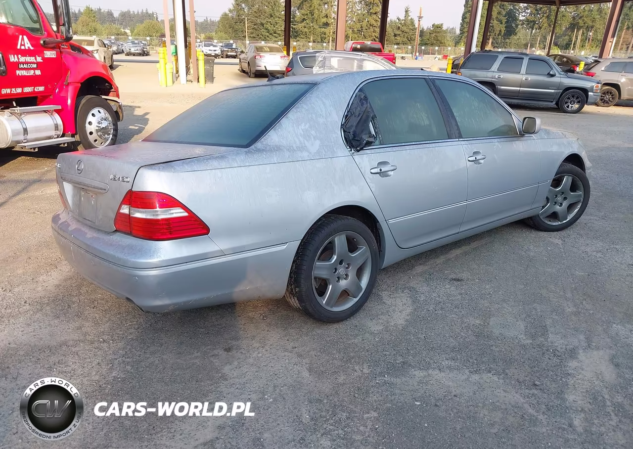 2005 Lexus Ls 430 VIN:JTHBN36F955010834 - 4