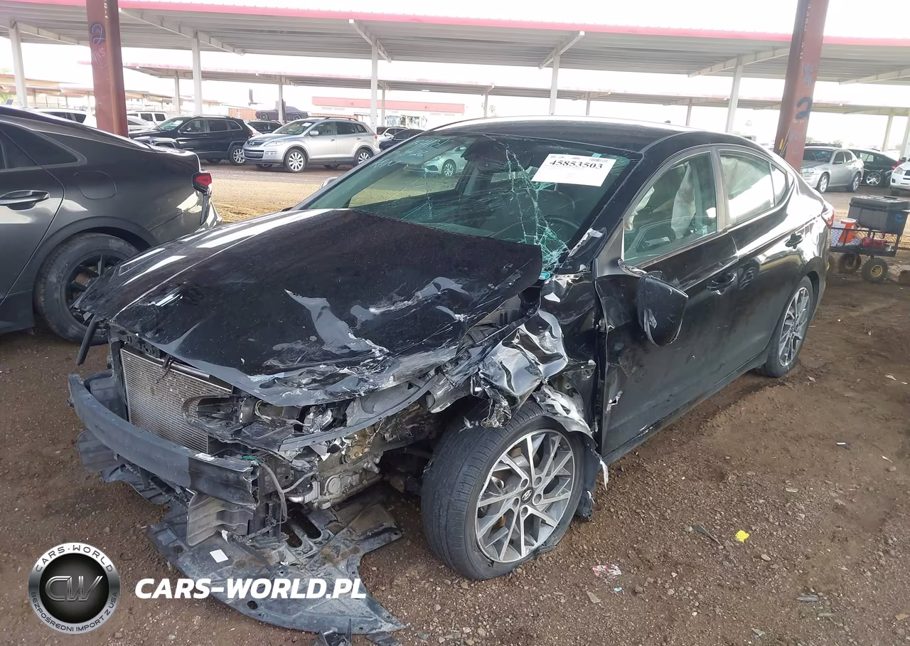 2020 Hyundai Elantra Limited VIN:KMHD84LF3LU073440 - 2