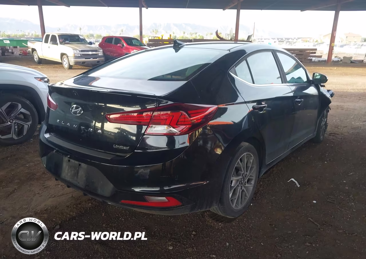2020 Hyundai Elantra Limited VIN:KMHD84LF3LU073440 - 4