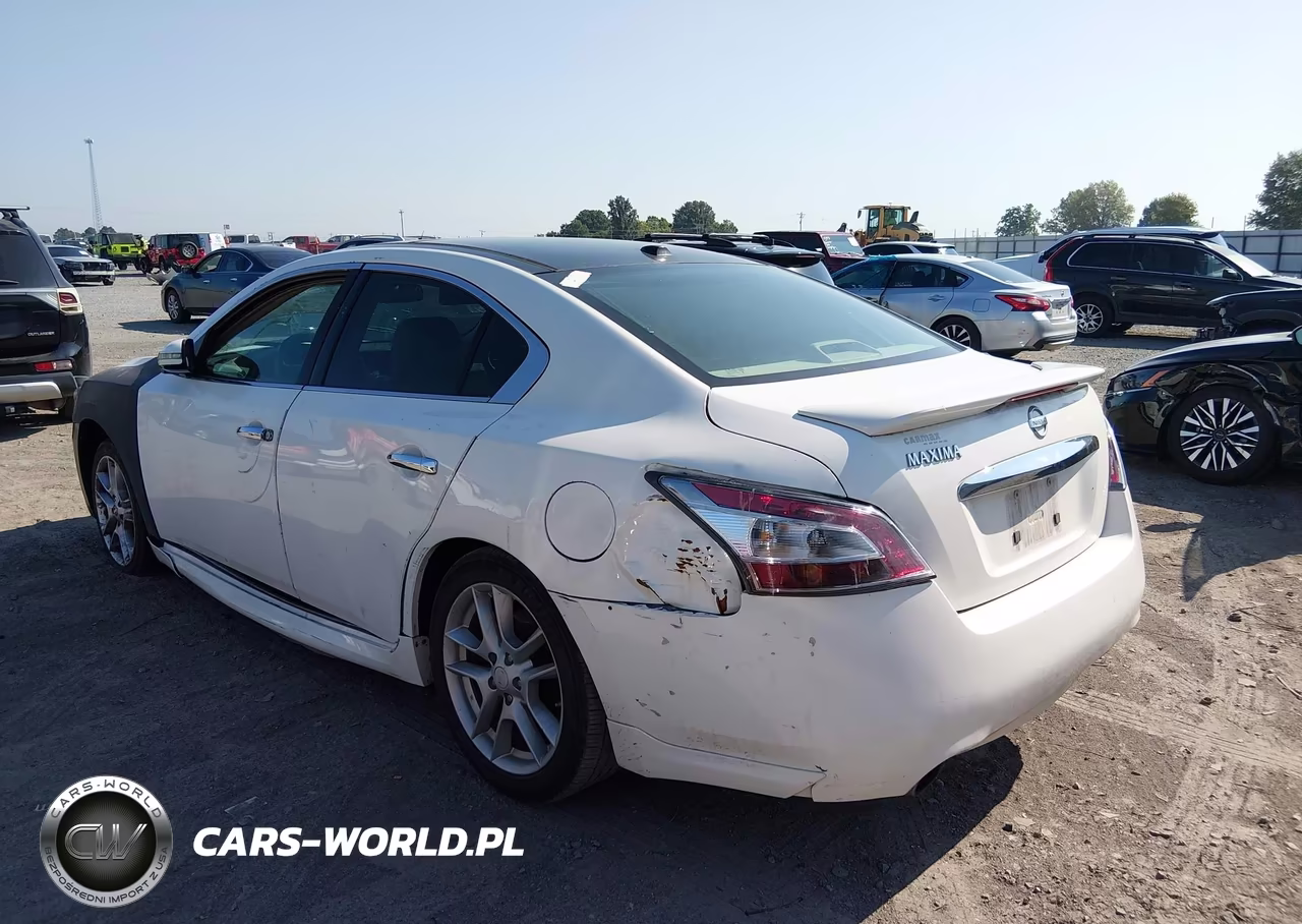 2012 Nissan Maxima 3.5 Sv VIN:1N4AA5AP7CC807635 - 3