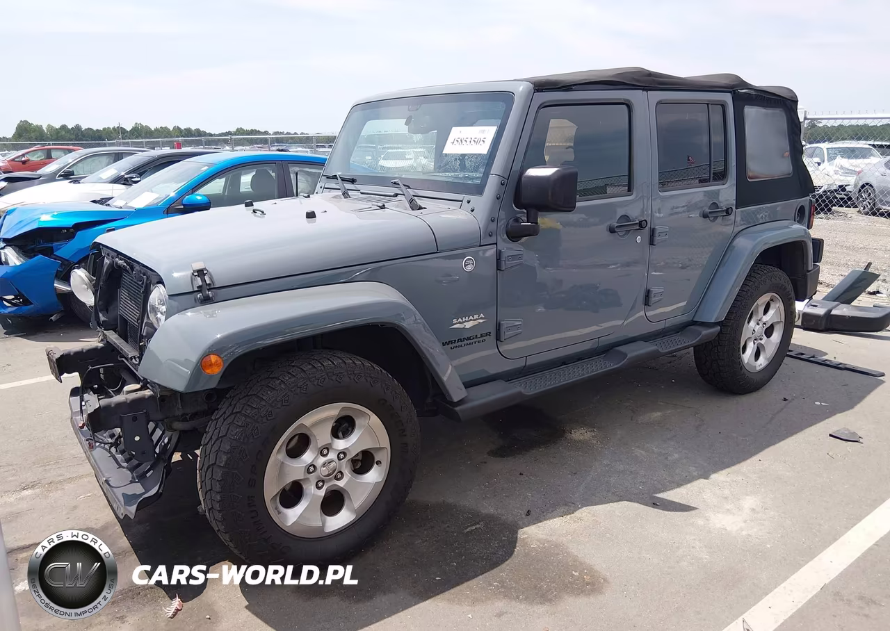 2015 Jeep Wrangler Unlimited Sahara VIN:1C4BJWEGXFL525766 - 2