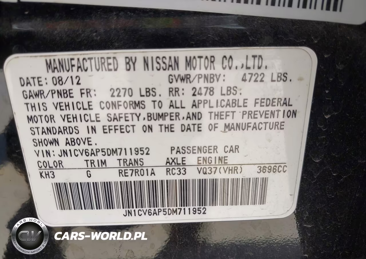 2013 Infiniti G37 Journey VIN:JN1CV6AP5DM711952 - 9