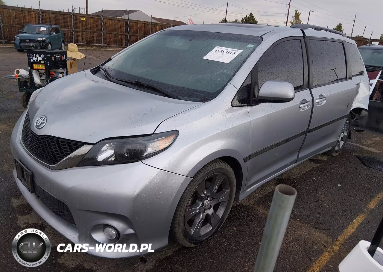 2011 Toyota Sienna Se VIN:5TDXK3DC3BS105792 - 2
