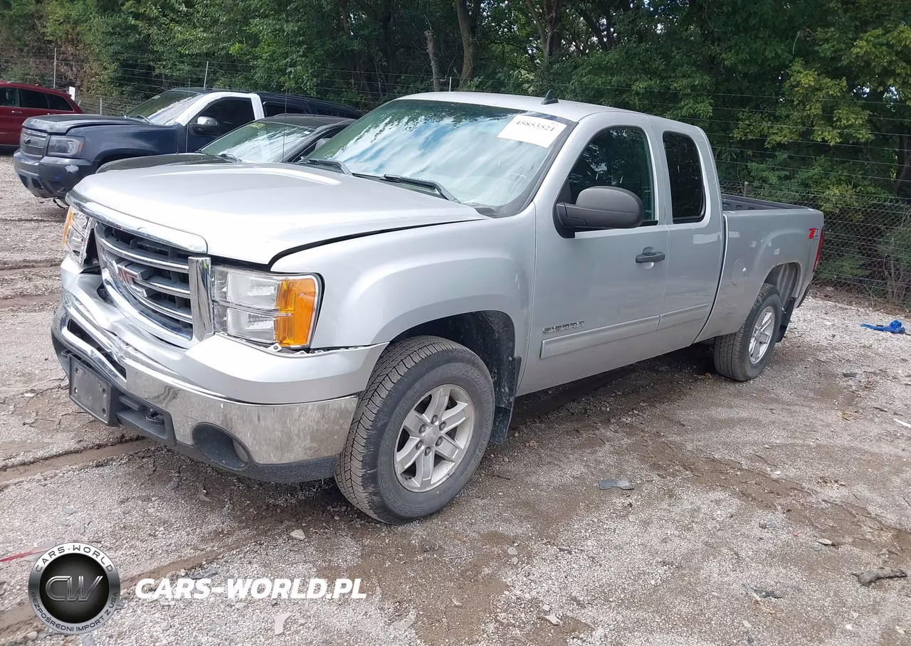 2013 GMC Sierra 1500 Sle VIN:1GTR2VE70DZ376378 - 2