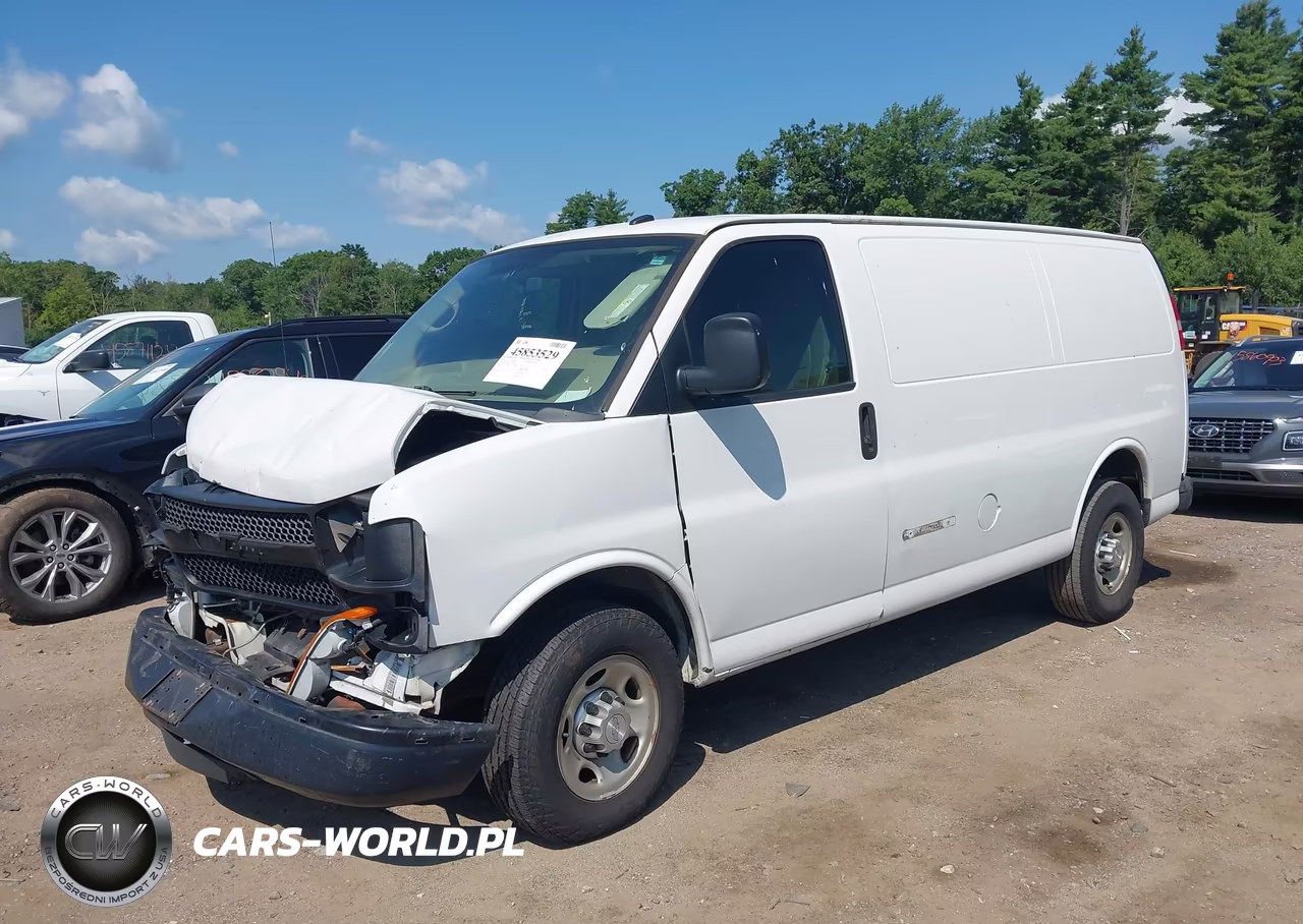 2014 Chevrolet Express 2500 Work Van VIN:1GCWGFFA3E1182156 - 2