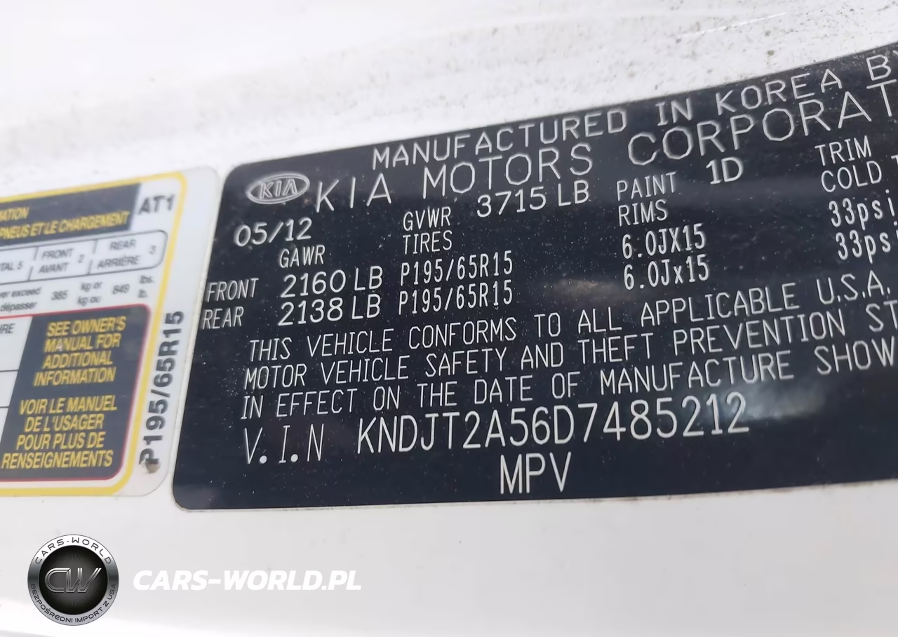 2013 Kia Soul VIN:KNDJT2A56D7485212 - 9