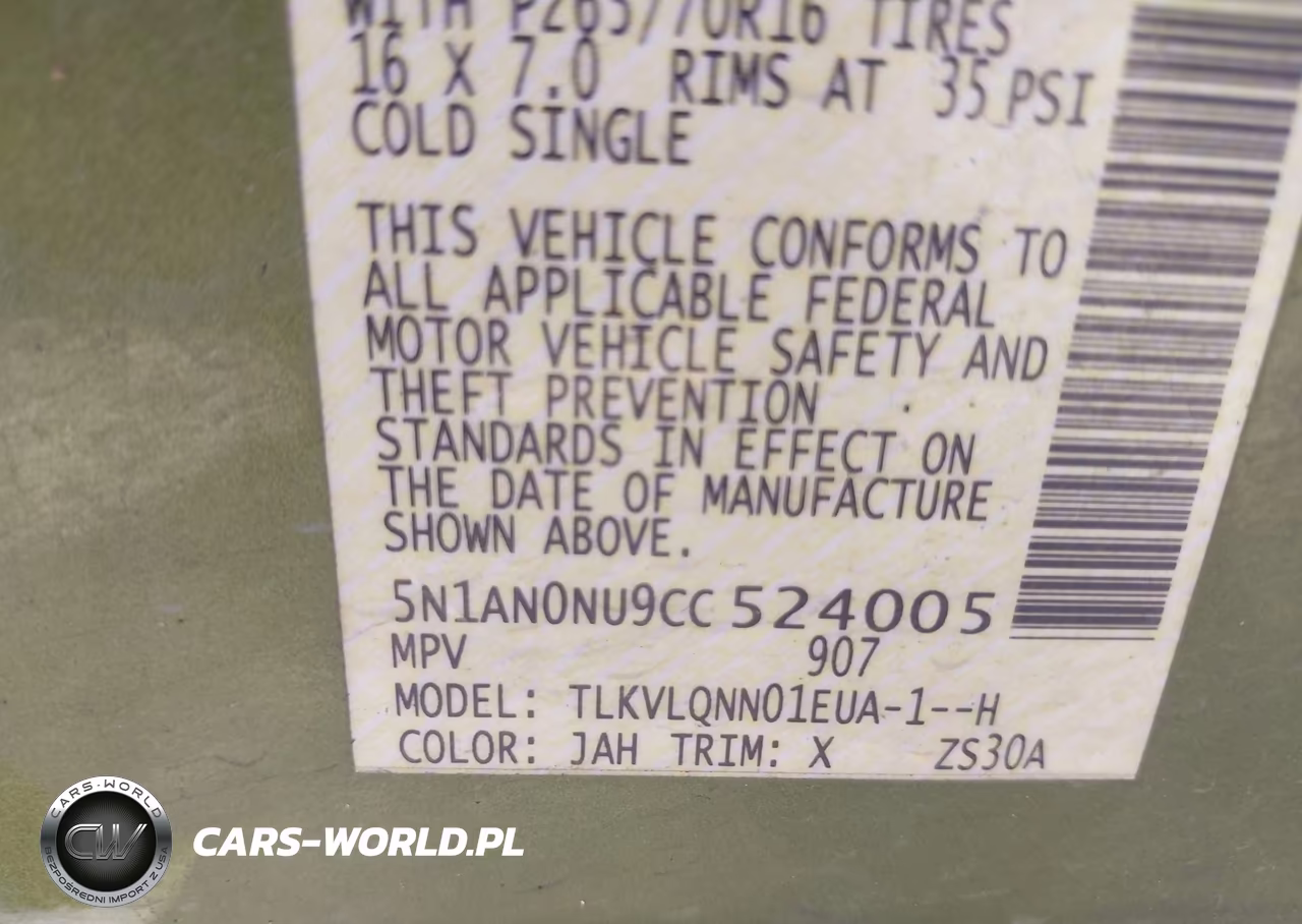 2012 Nissan Xterra X VIN:5N1AN0NU9CC524005 - 9