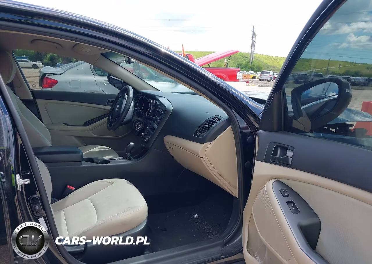 2013 Kia Optima Lx VIN:5XXGM4A76DG231107 - 5