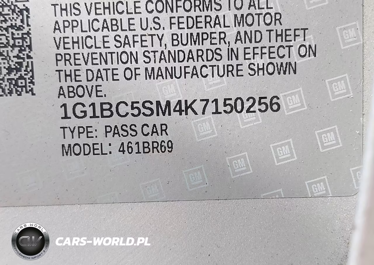 2019 Chevrolet Cruze Ls VIN:1G1BC5SM4K7150256 - 9