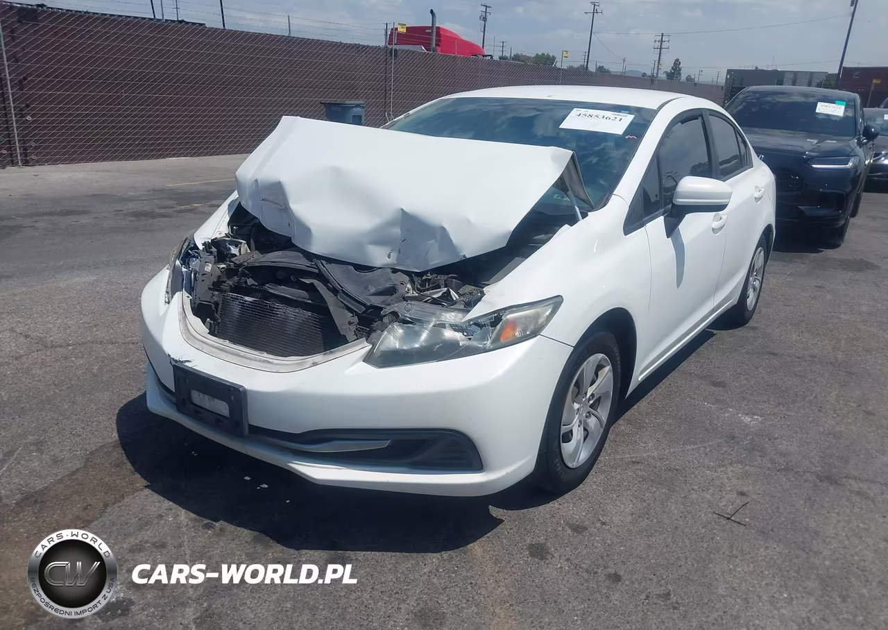 2014 Honda Civic Lx VIN:19XFB2F51EE207613 - 2