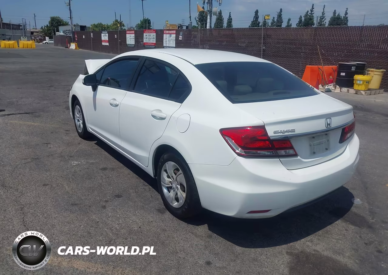 2014 Honda Civic Lx VIN:19XFB2F51EE207613 - 3