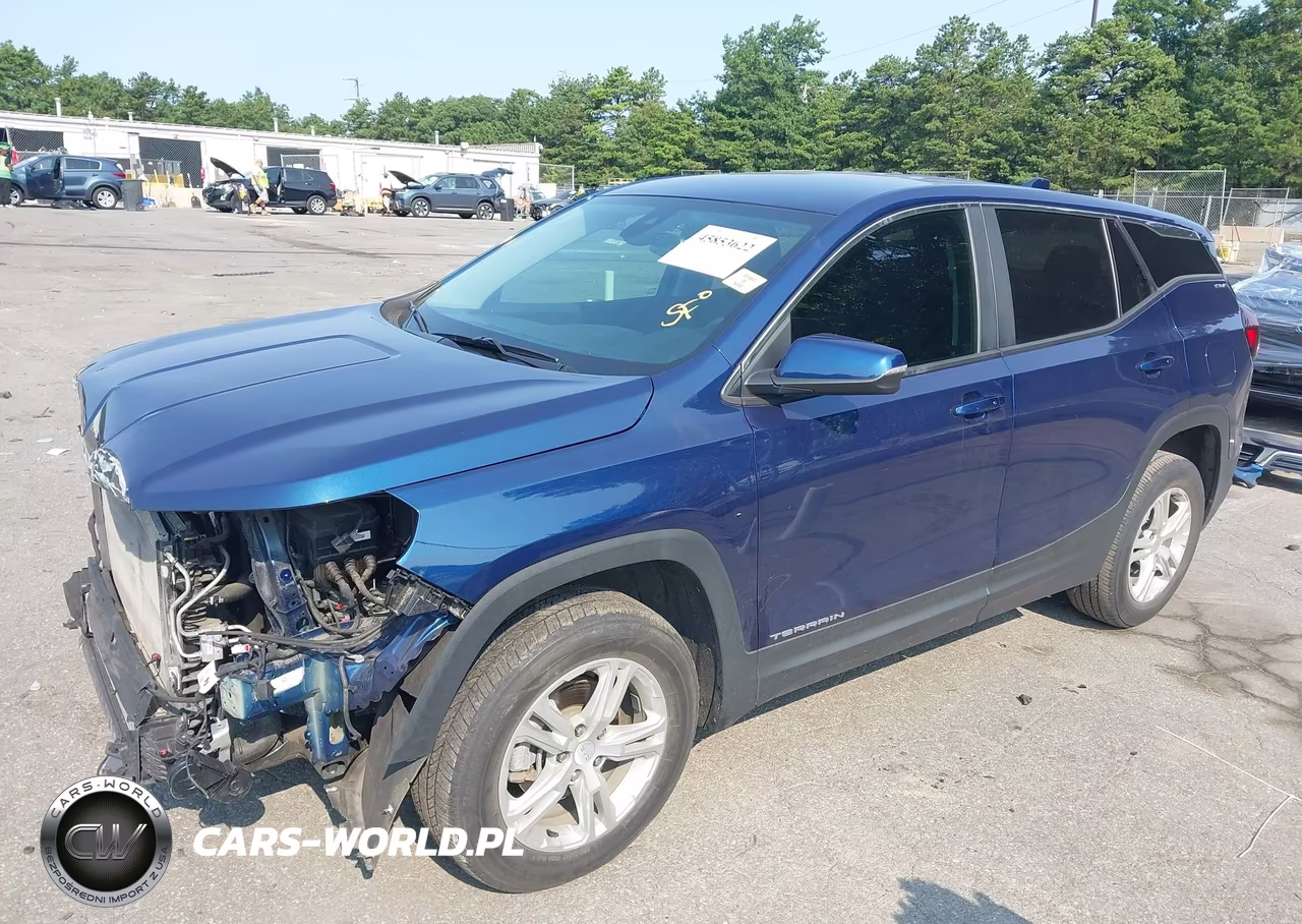 2022 GMC Terrain Awd Sle VIN:3GKALTEV2NL148361 - 2