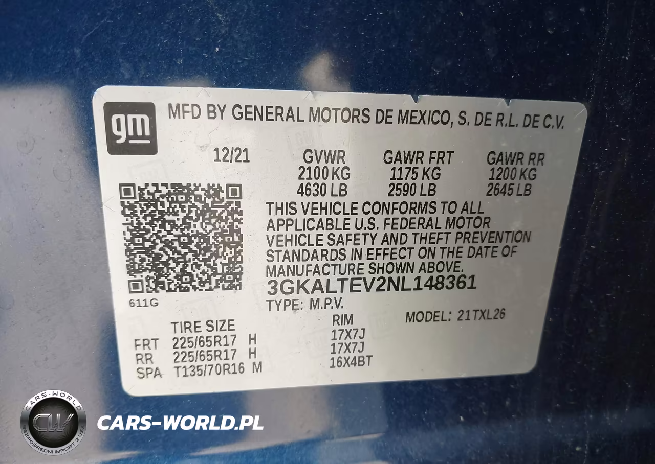 2022 GMC Terrain Awd Sle VIN:3GKALTEV2NL148361 - 9