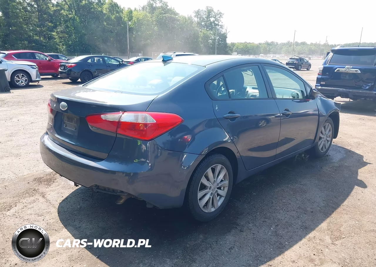 2014 Kia Forte Lx VIN:KNAFX4A65E5182785 - 4