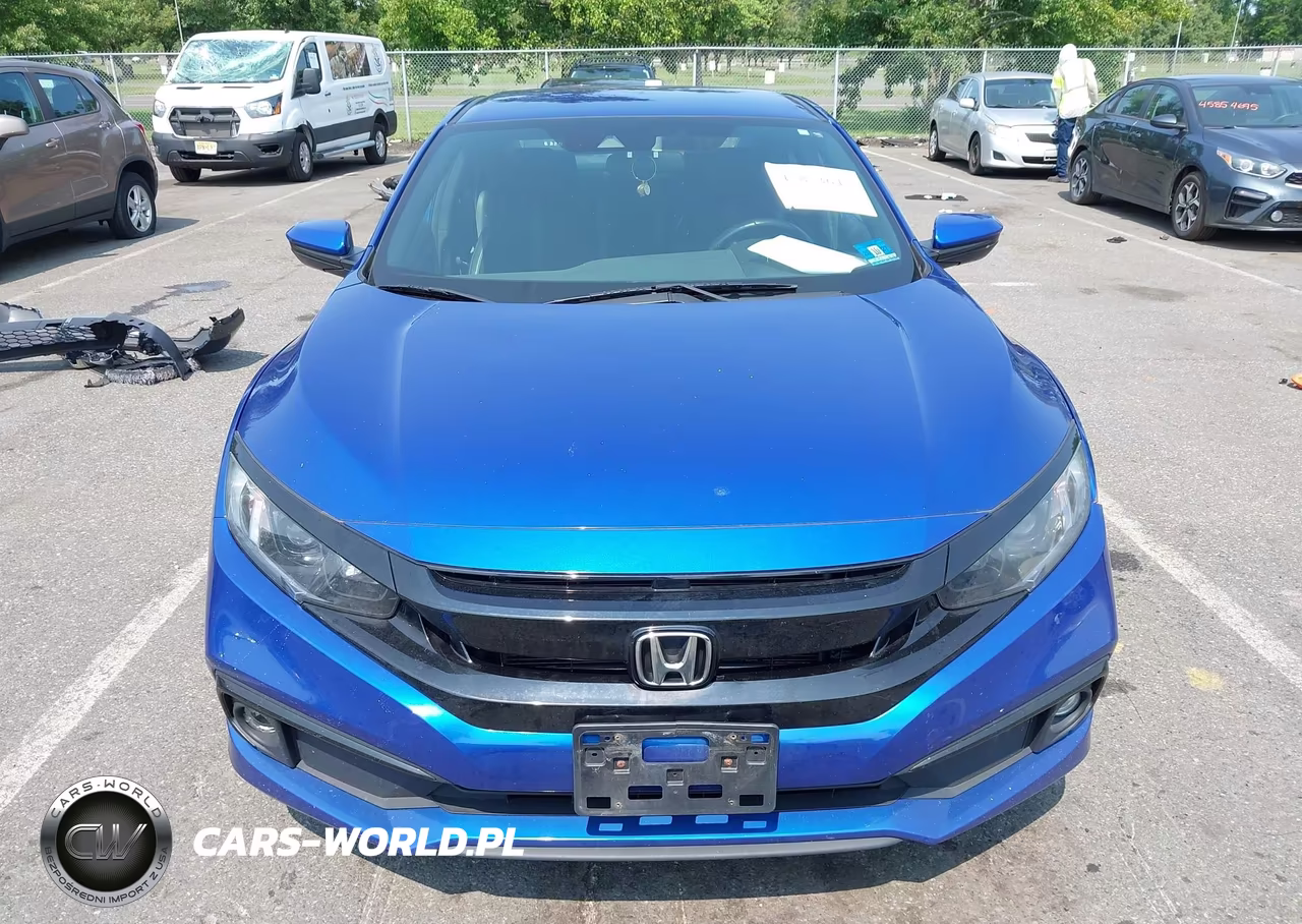 2020 Honda Civic Sport VIN:2HGFC2F8XLH593460 - 12