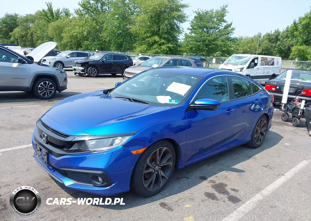 2020 Honda Civic Sport VIN:2HGFC2F8XLH593460 - 2