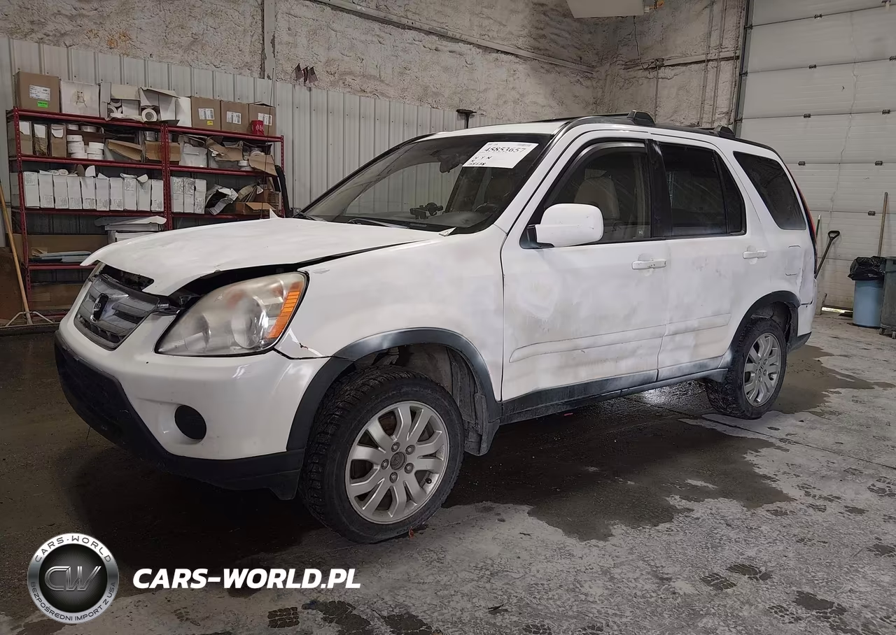 2006 Honda Cr-V Se VIN:JHLRD78996C037260 - 2