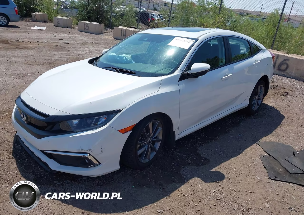 2019 Honda Civic Ex-L VIN:19XFC1F71KE207812 - 2