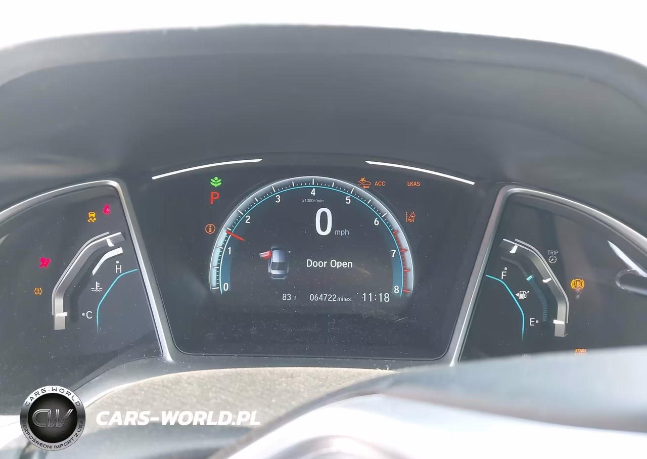 2019 Honda Civic Ex-L VIN:19XFC1F71KE207812 - 7