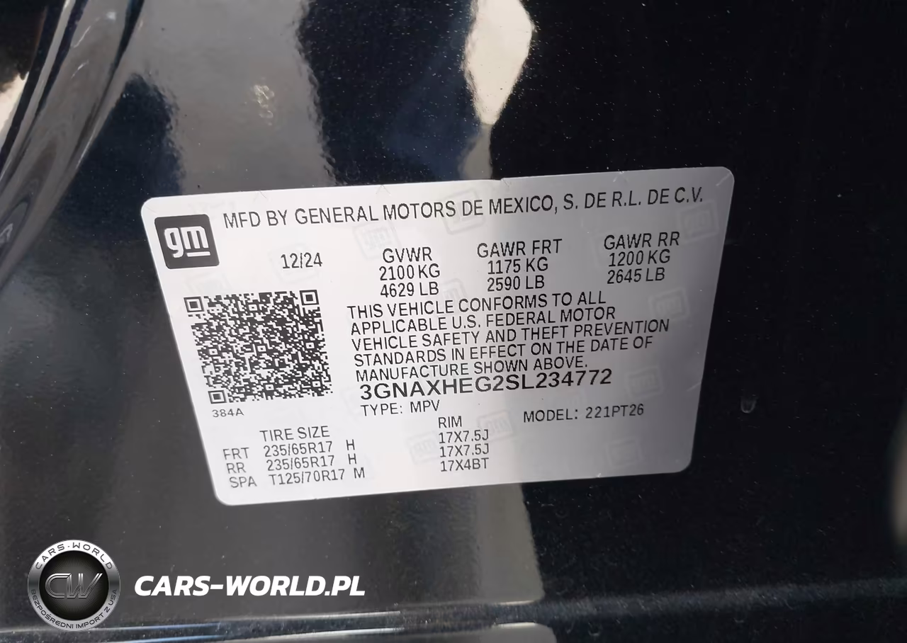 2025 Chevrolet Equinox Fwd Lt VIN:3GNAXHEG2SL234772 - 9
