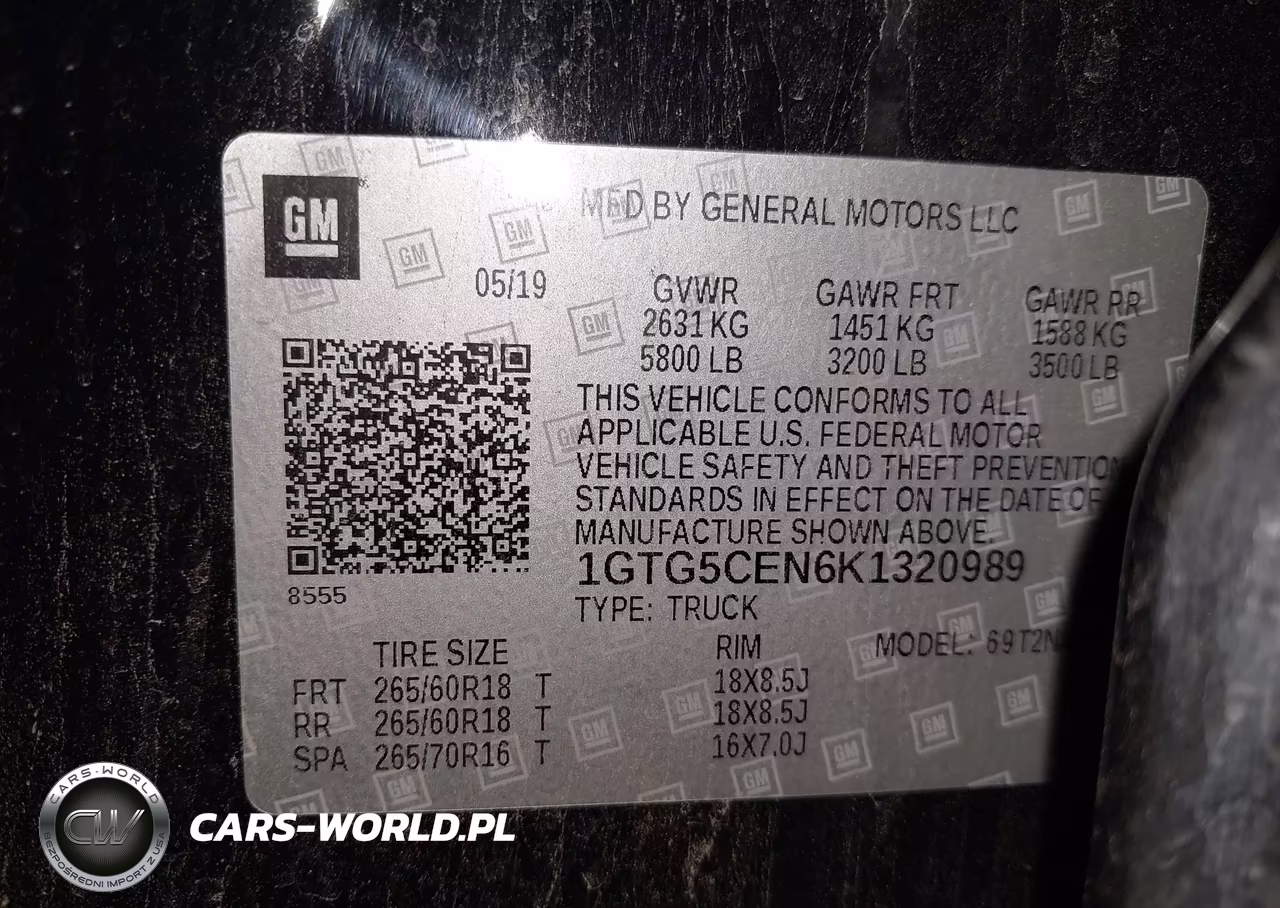 2019 GMC Canyon Sle VIN:1GTG5CEN6K1320989 - 9