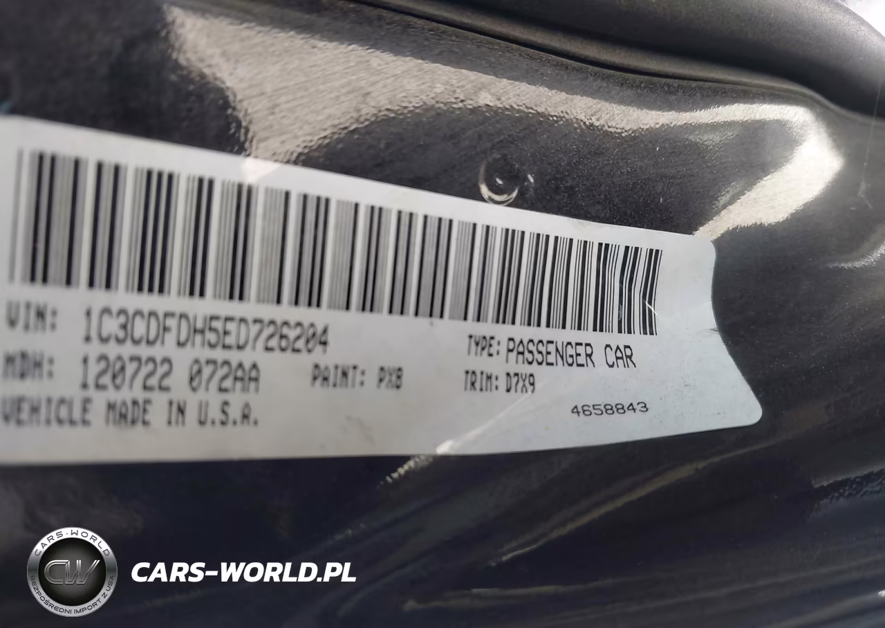 2014 Dodge Dart Aero VIN:1C3CDFDH5ED726204 - 9