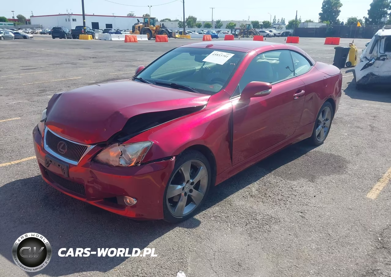 2010 Lexus Is 250C VIN:JTHFF2C23A2503544 - 2