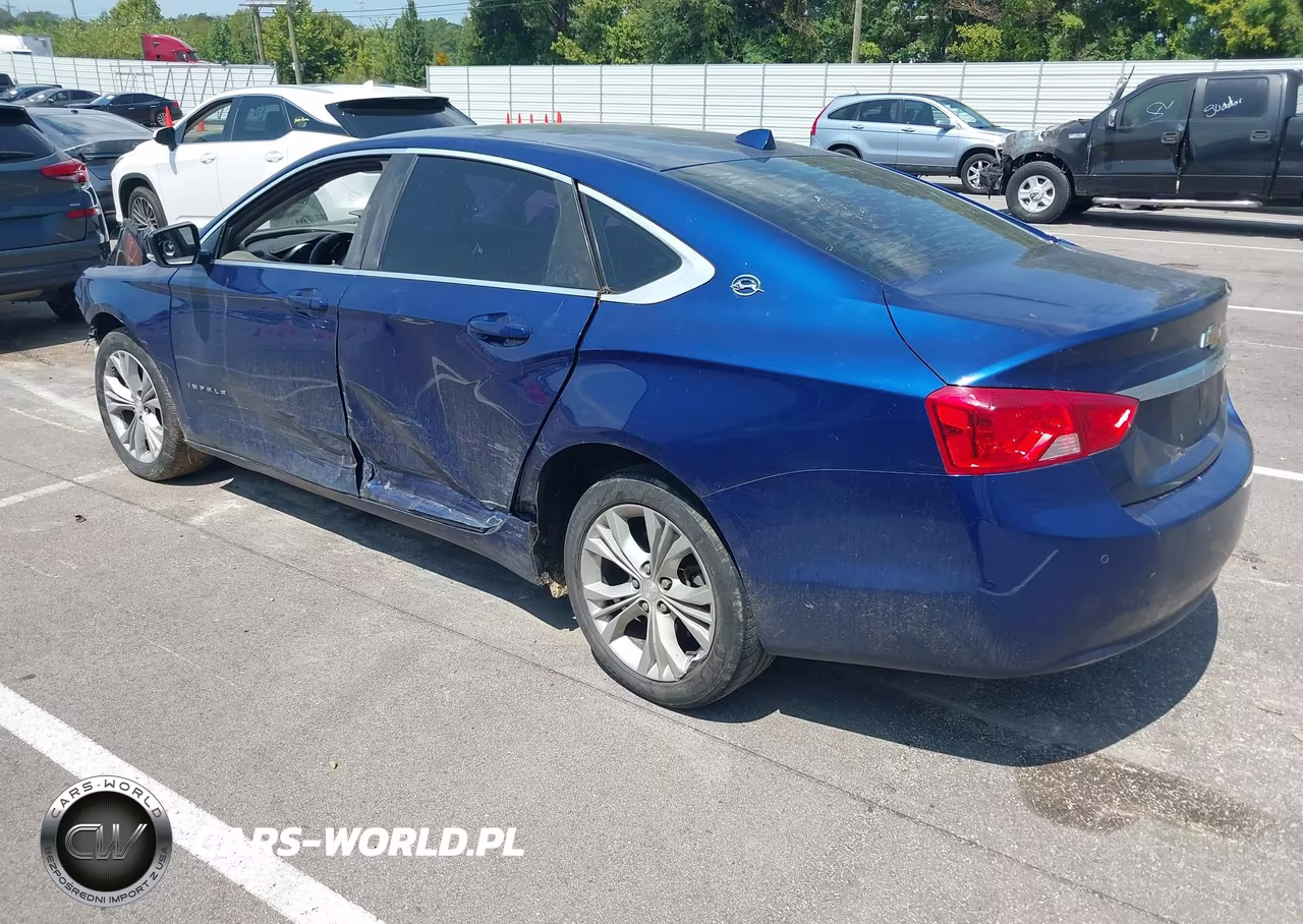 2014 Chevrolet Impala 2Lt VIN:1G1125S34EU105782 - 3