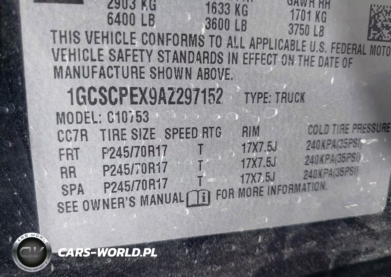 2010 Chevrolet Silverado 1500 Work Truck VIN:1GCSCPEX9AZ297152 - 9