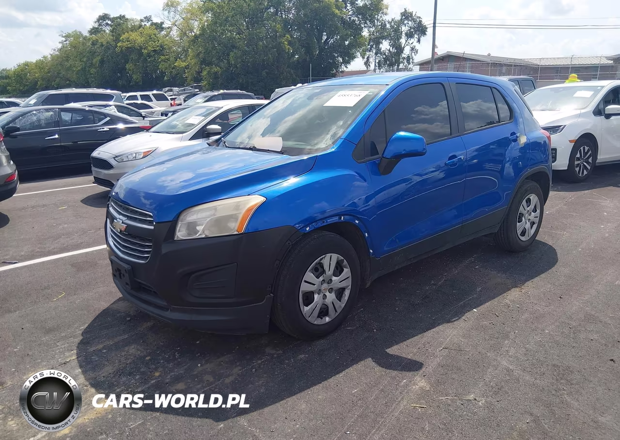 2016 Chevrolet Trax Ls VIN:KL7CJKSB9GB536655 - 2