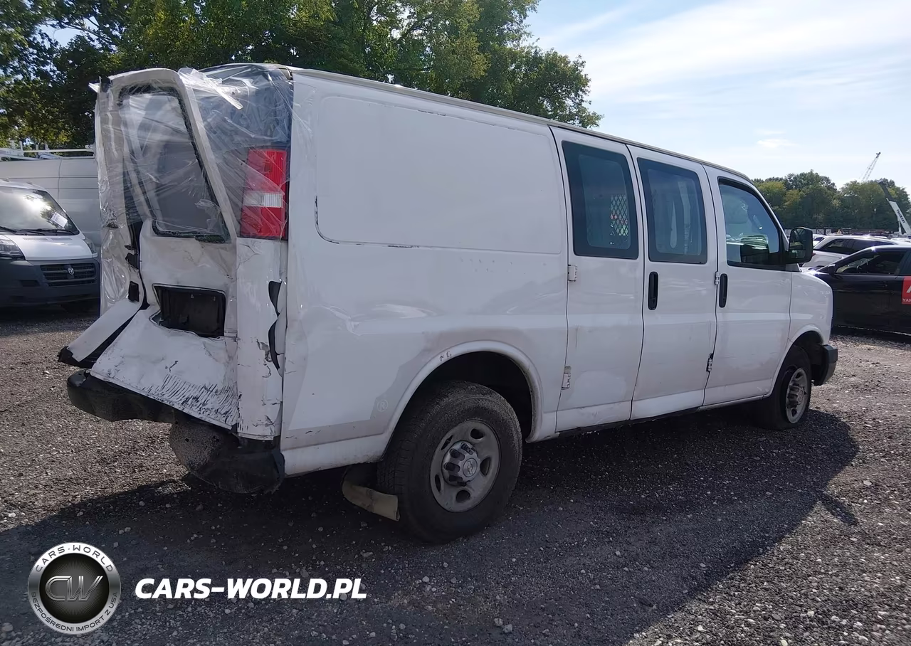 2020 Chevrolet Express Cargo Rwd 2500 Regular Wheelbase Wt VIN:1GCWGAFG1L1269168 - 4