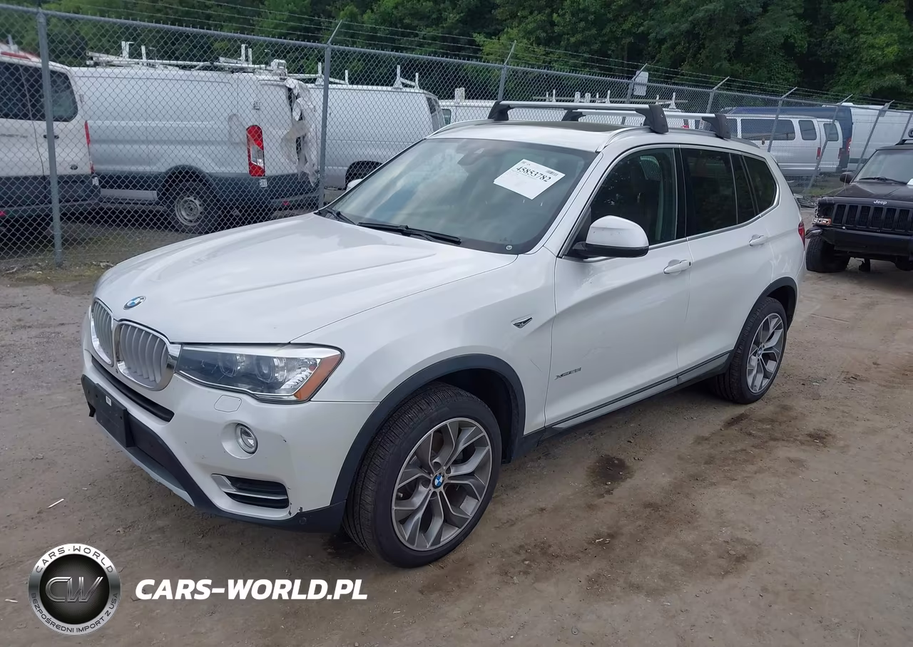 2016 BMW X3 xDrive28I VIN:5UXWX9C53G0D84367 - 2
